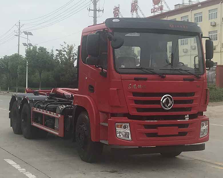 東風(fēng)錦程25噸車(chē)廂可卸式垃圾車(chē)